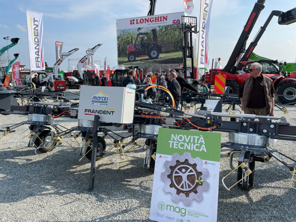 Attrezzatura MArcEL esposta alla fiera MAG di Savigliano